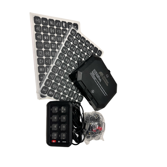 Hörkurofaborð bluetooth Vatnshelt - 8 rofar