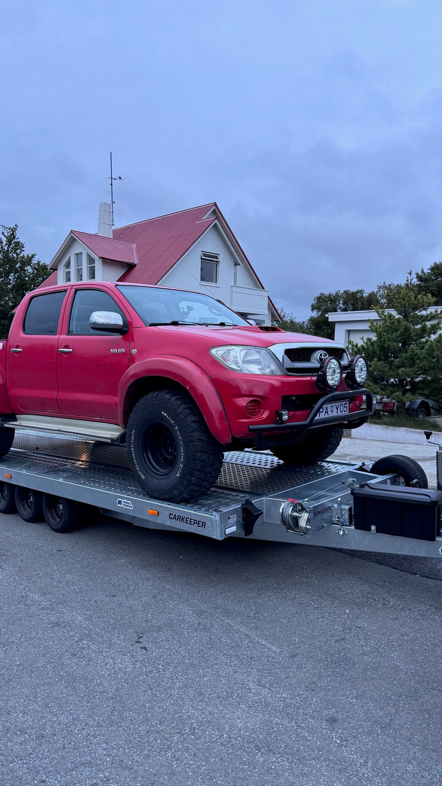 CARKEEPER 5820/3 S 3,5T Bílakerra - Hörku kerra - Bílaflutningakerra