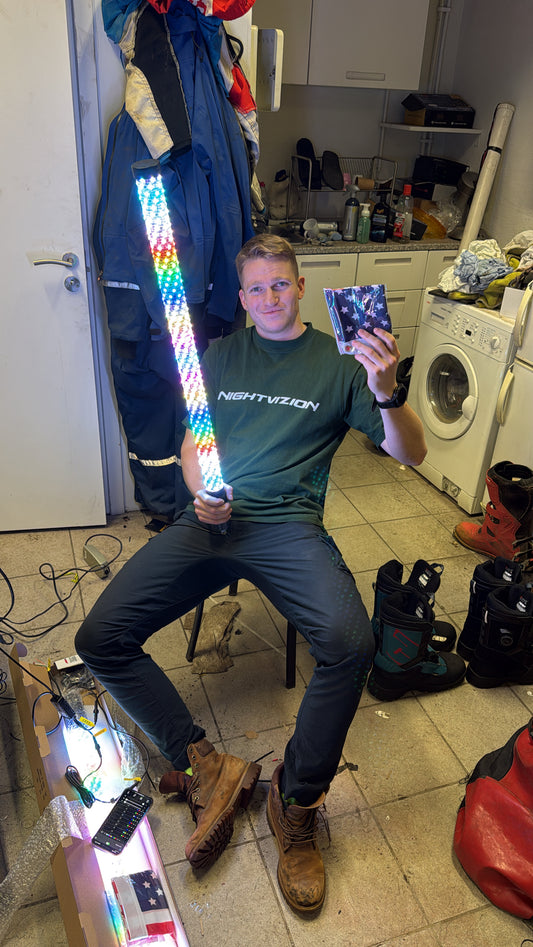 G Prik - American flag 3” par