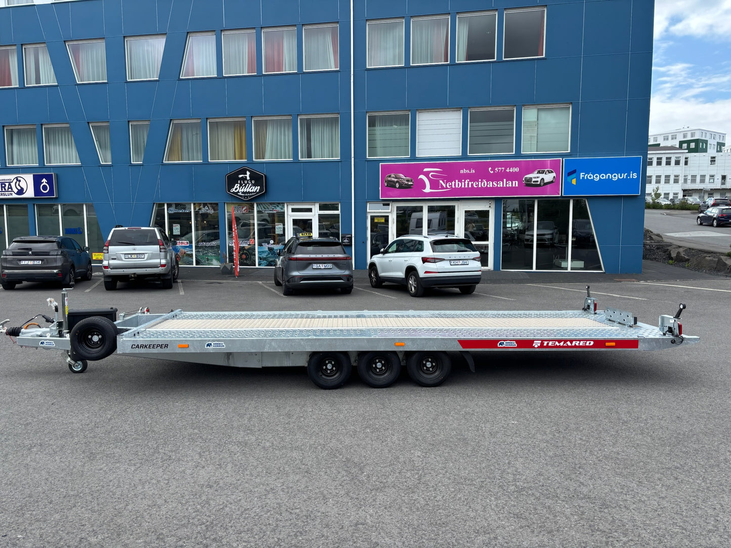 CARKEEPER 5820/3 S 3,5T Bílakerra - Hörku kerra - Bílaflutningakerra