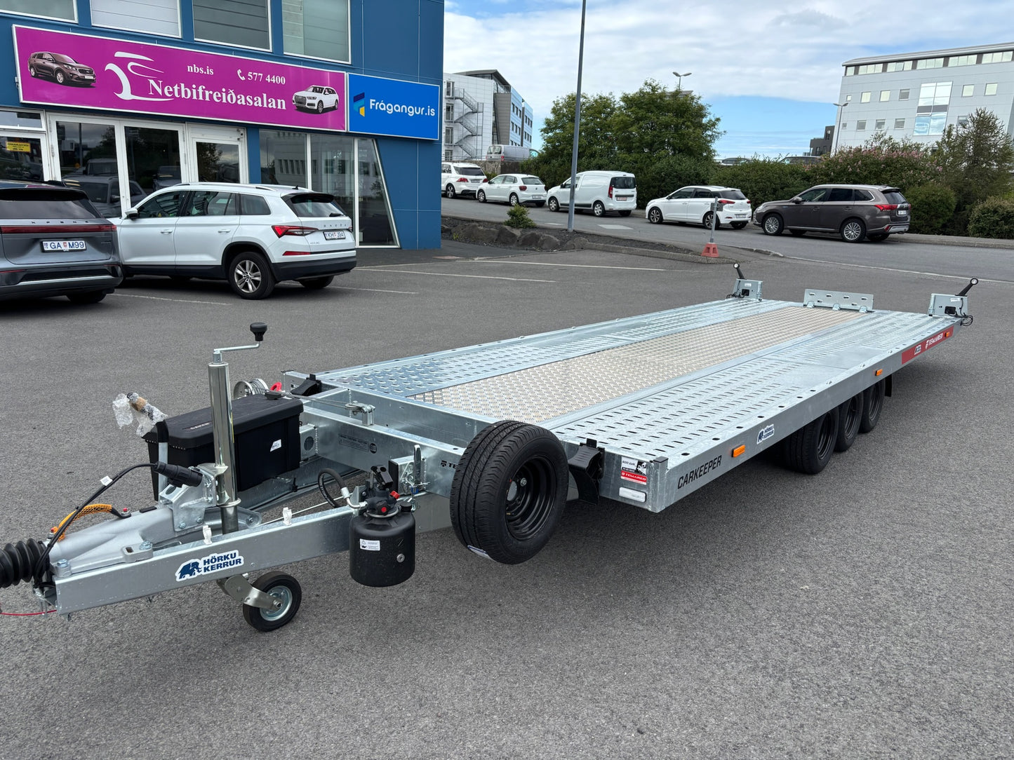 CARKEEPER 5820/3 S 3,5T Bílakerra - Hörku kerra - Bílaflutningakerra