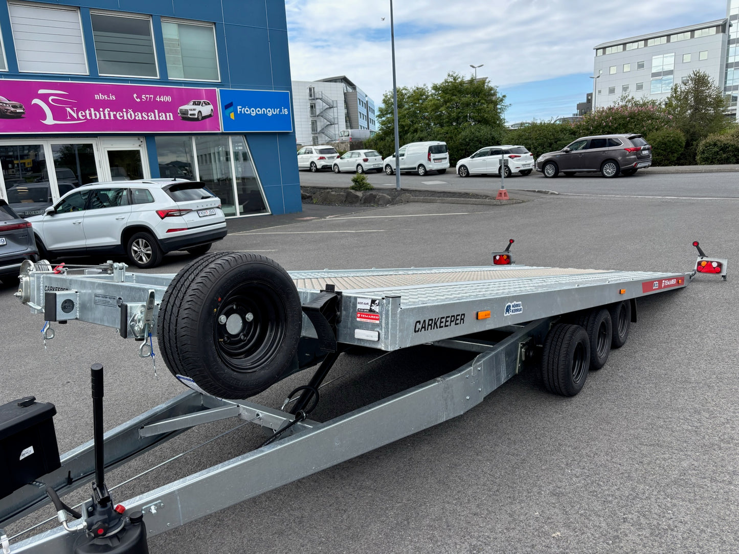 CARKEEPER 5820/3 S 3,5T Bílakerra - Hörku kerra - Bílaflutningakerra