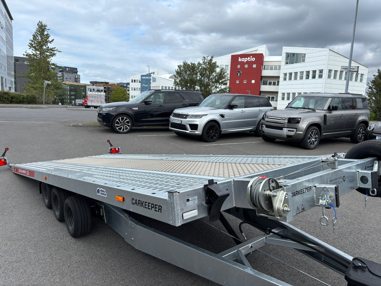 CARKEEPER 5820/3 S 3,5T Bílakerra - Hörku kerra - Bílaflutningakerra