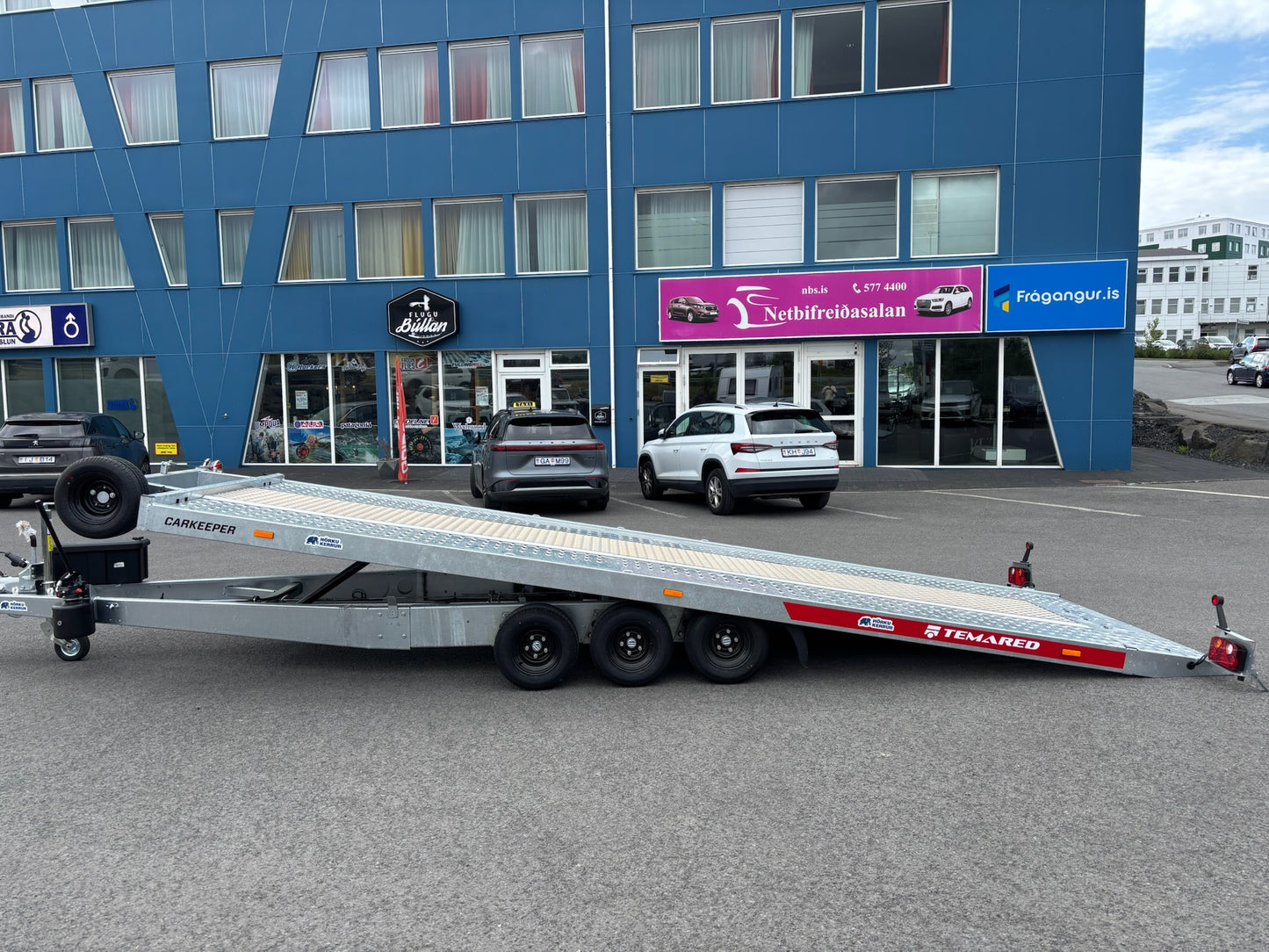 CARKEEPER 5820/3 S 3,5T Bílakerra - Hörku kerra - Bílaflutningakerra