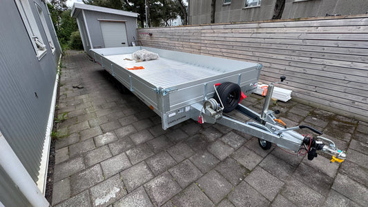 Temared Plateau 6021 S 3.5T L5890 x B2150 - Hörku kerra með skjólborðum