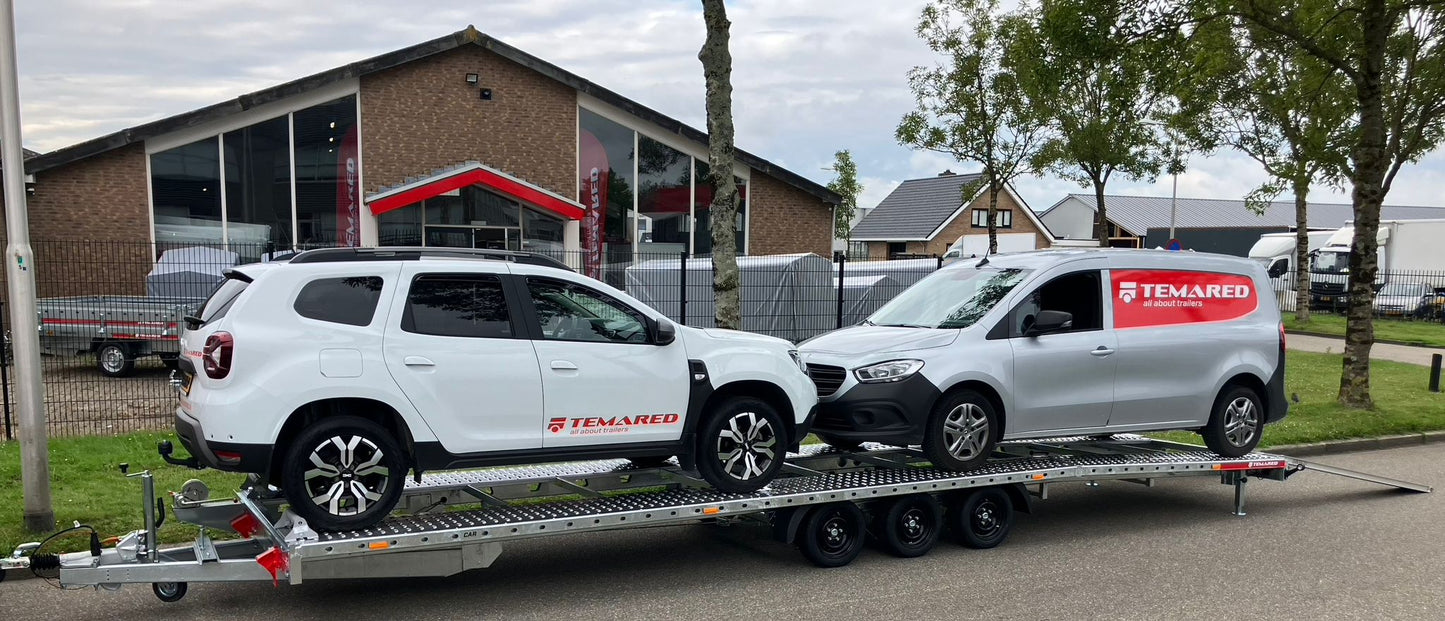 Car Plus 8521/3 3,5T Bílakerra - Hörku kerra - Bílaflutningakerra