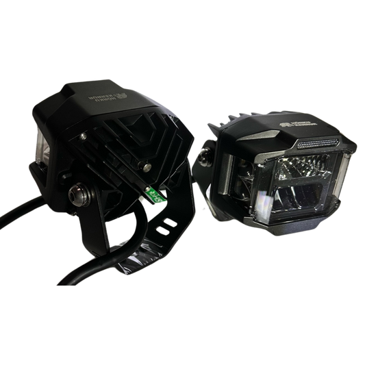 Fjórhjólið (par) - ljóskastari