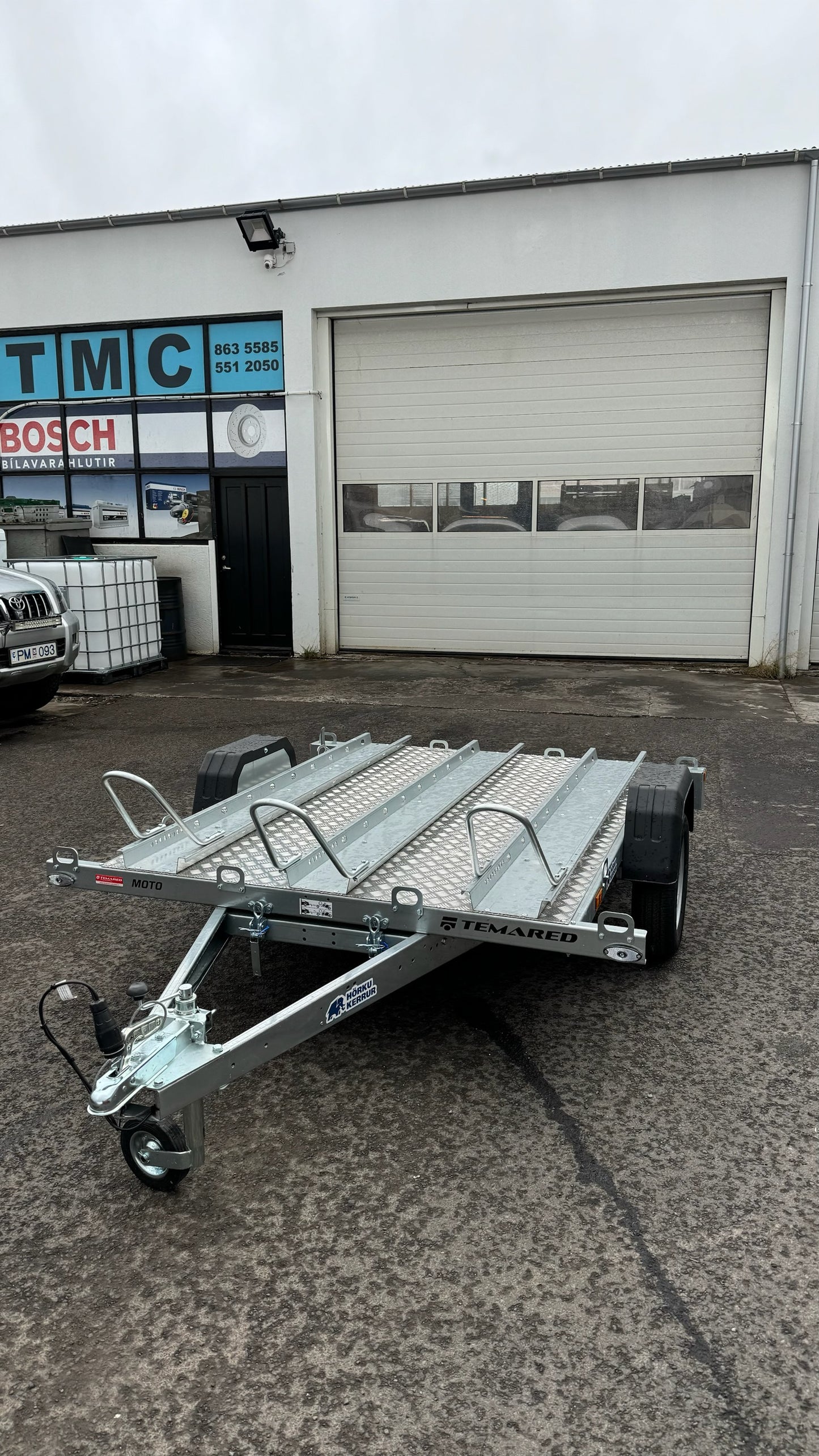 Mótorhjólakerra fyrir 3 hjól