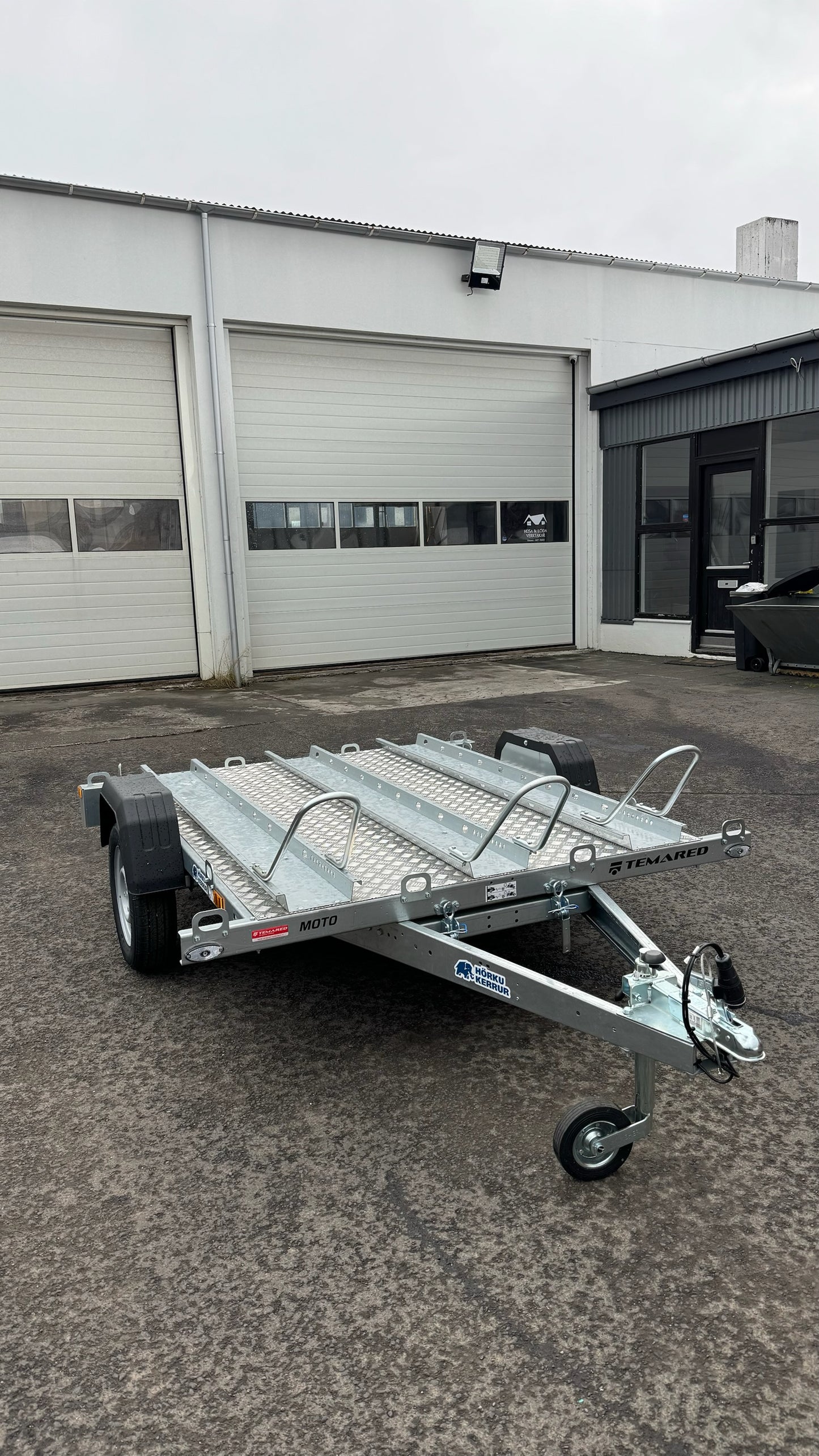 Mótorhjólakerra fyrir 3 hjól