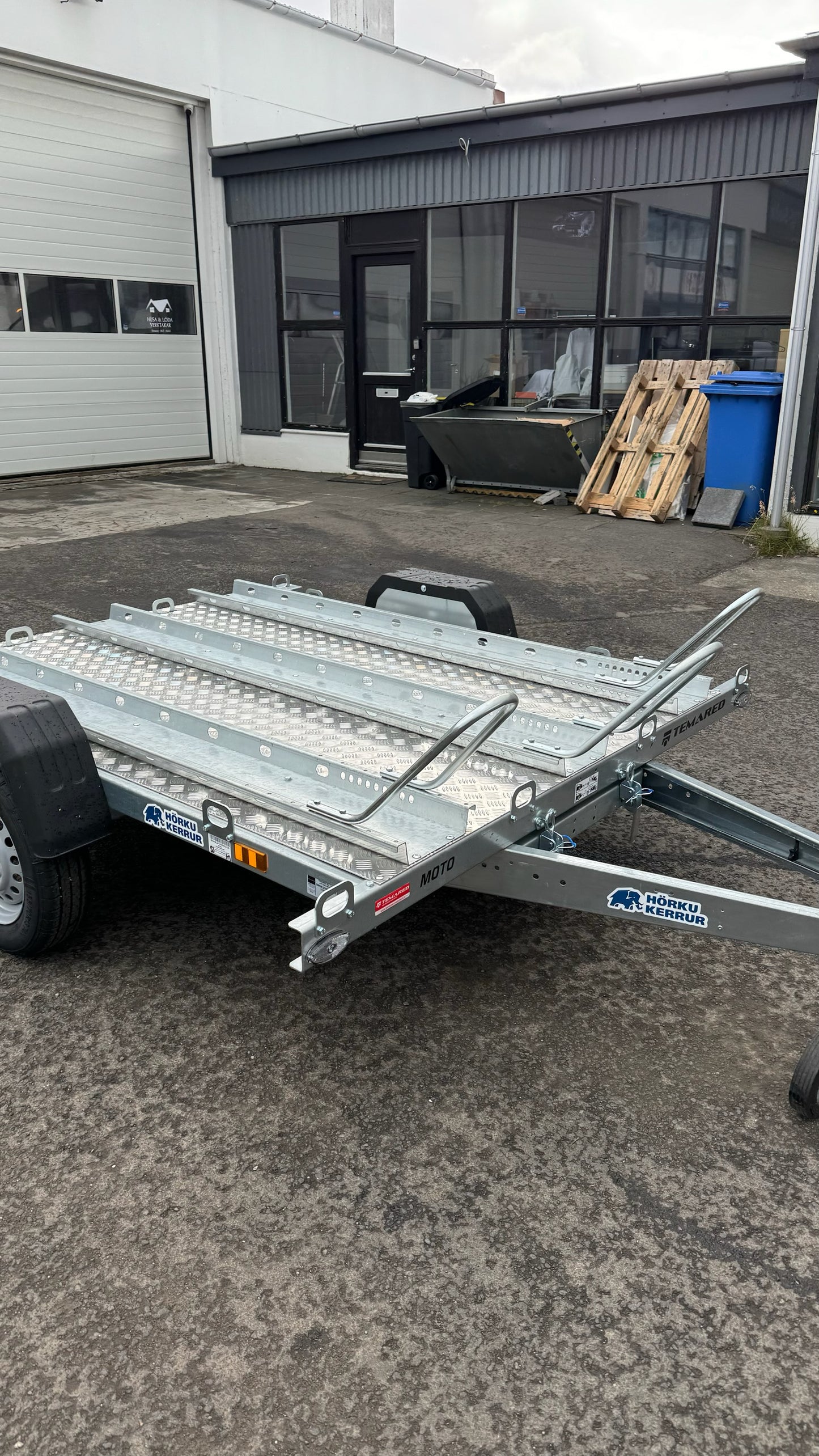 Mótorhjólakerra fyrir 3 hjól