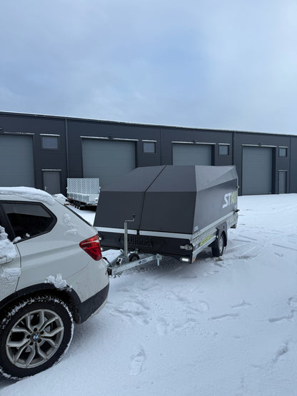 Lokuð snjósleðakerra eða fjórhjólakerra Lorries - STX395i