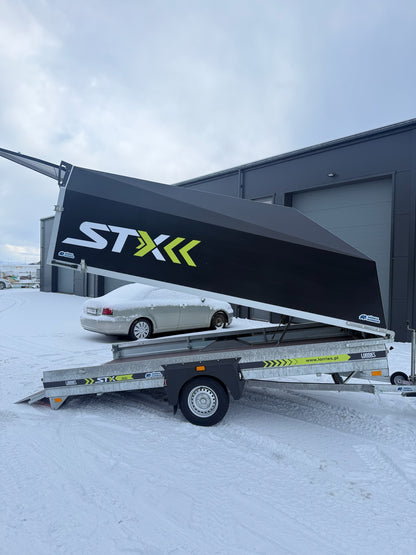Lokuð snjósleðakerra eða fjórhjólakerra Lorries - STX395i