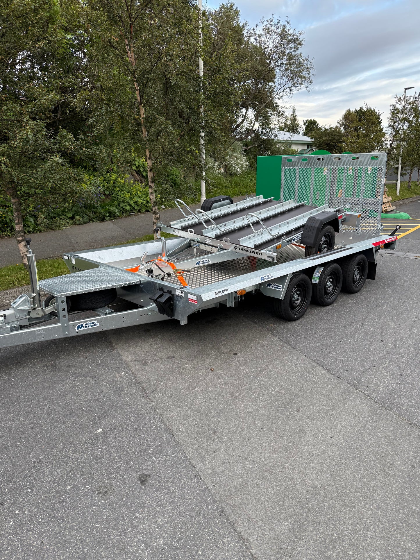 Mótorhjólakerra fyrir 3 hjól