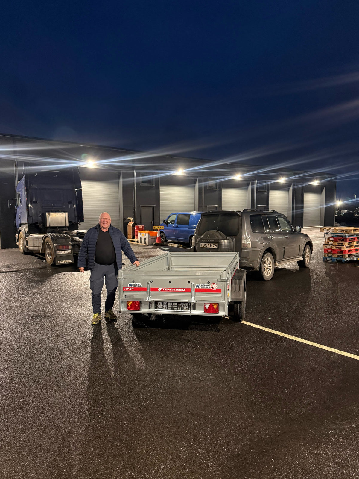 Ánægður viðskiptavinur með PRAKTI 2615/2 kerru